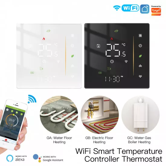 Thermostat intélligente WIFI Pour chaudière à gaz régulateur de