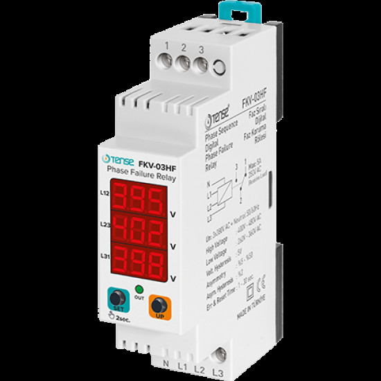 Relais de phase électronique réglable TENSE FKV-03HF