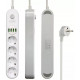 Multiprise 4 Prises + 4 ports Usb -LDNIO SE4432 Blanc