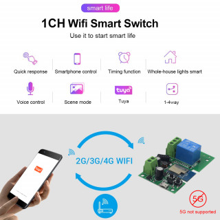 Ej.Life Disjoncteur WiFi intelligent avec interrupteur de Protection contre  les fuites de disjoncteur à distance