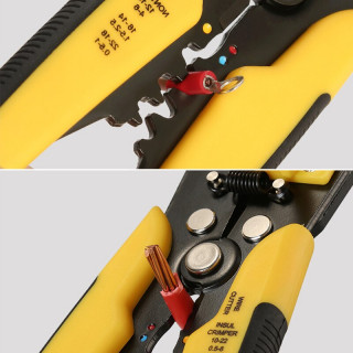Pinces à sertir coupe-fil robustes outil de terminal de coupe-câble  automatiqu