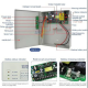 Boitier alimentation pour contrôle d'accès 230VAC/12VDC 5A avec support batterie secours Mactech MT-PSCA1205