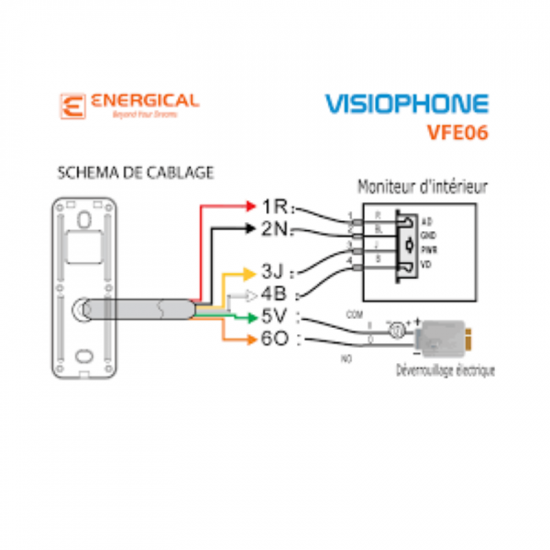 Visiophone ENERGICAL VFE01