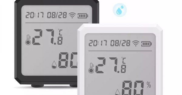 Thermomètre hygromètre intelligent 3-en-1 Bluetooth / zigbee Version  Capteur d’humidité
