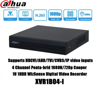 Enregistreur vidéo numérique 4-en-1 1080p HD 8 canaux H.265+ de