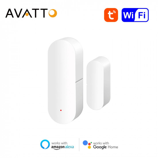 Détecteur d'ouverture et fermeture de porte intelligent wifi AVATTO DS01