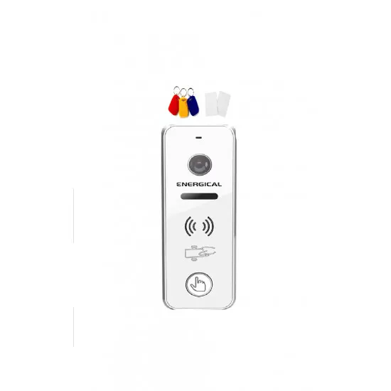 Visiophone Sonnette Fils Avec Lecteur Rfid Energical Vfe C