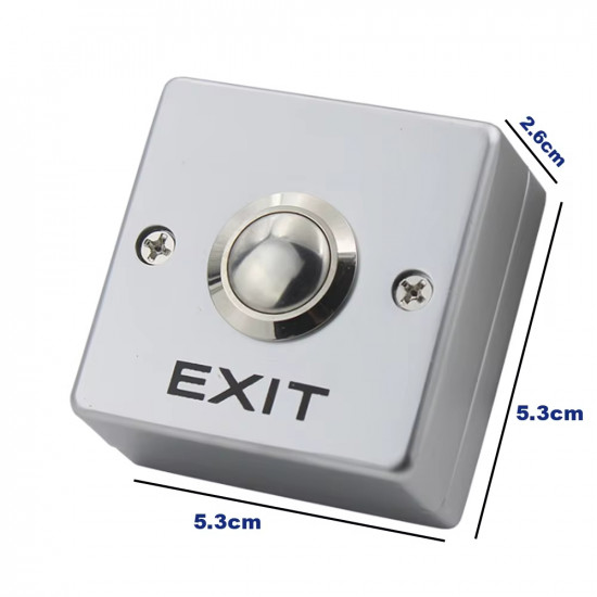 Bouton poussoir de sortie Apparante INOX  exit ACM-K8LC