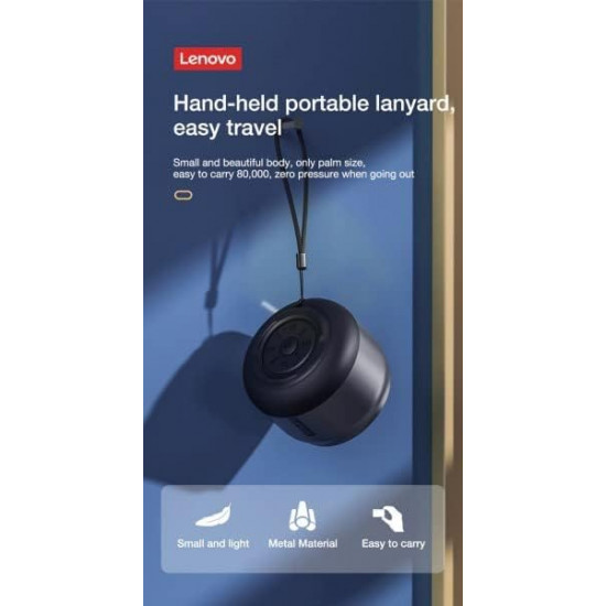 Haut-parleur Lenovo Thinkplus K30, version Bluetooth 5.0 avec capacité de batterie de 1200 mAh