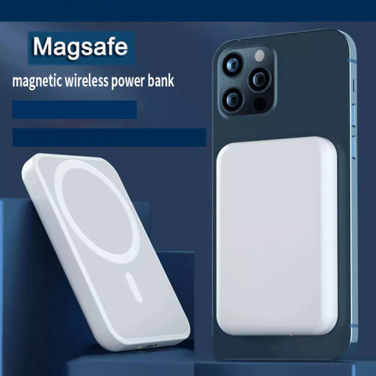 Batterie externe magnétique 3000 mAh compatible avec iPhone (Magsafe)