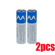 Pack de 2 piles rechargeable AA Type-C 2000 mWh