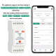 Module de contrôle et mesure puissance à distance wifi industrielle Triphasé  AC90-480V 120A