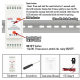 Module de contrôle et mesure puissance à distance wifi industrielle Triphasé  AC90-480V 120A