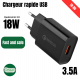 Chargeur rapide 3.5A Qualcomm 3.0  REVALEO TK-80