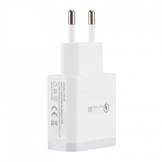 Chargeur rapide 3.5A Qualcomm 3.0  REVALEO TK-80