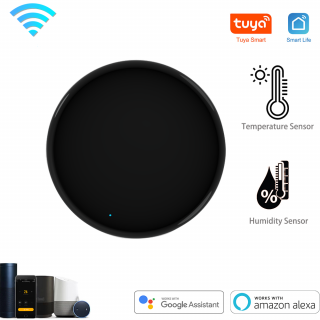 Tuya Wifi Capteur De Température Sans Fil Avec Alexa-Ggoogle