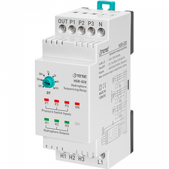 Relais de séquençage hydrophore TENSE HSR-03X