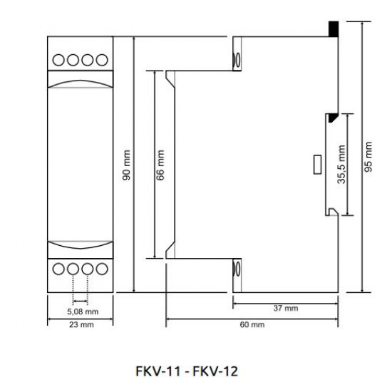 Relais de protection de phase TENSE FKV-11