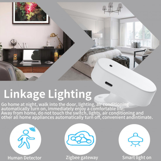 Détecteur de Présence Humaine Intelligent Radar zigbee tuya