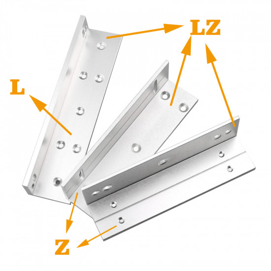 Ventouse électromagnétiquedissimulée 12V 350kg avec support